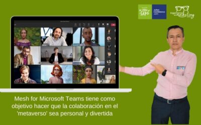 Mesh for Microsoft Teams tiene como objetivo hacer que la colaboración en el ‘metaverso’ sea personal y divertida