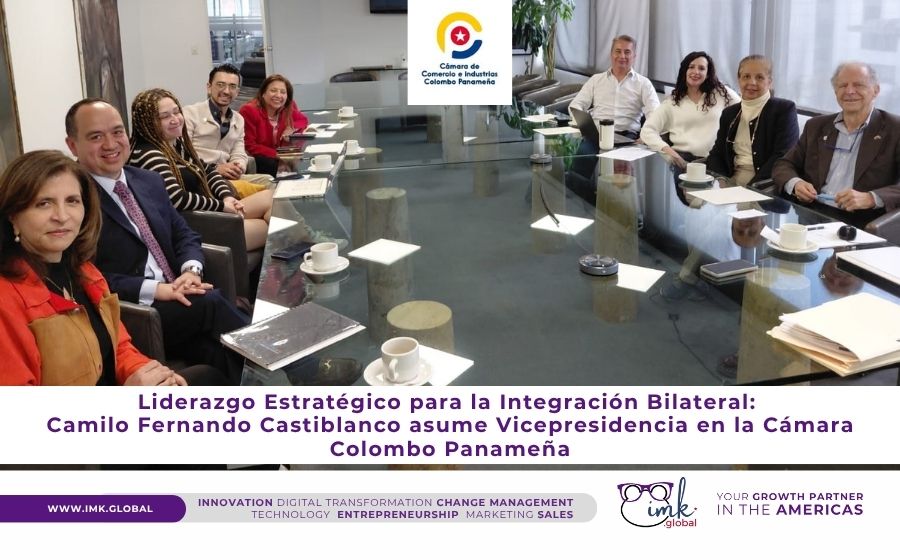 Liderazgo Estratégico para la Integración Bilateral: Camilo Fernando Castiblanco Asume Vicepresidencia en la Cámara Colombo Panameña